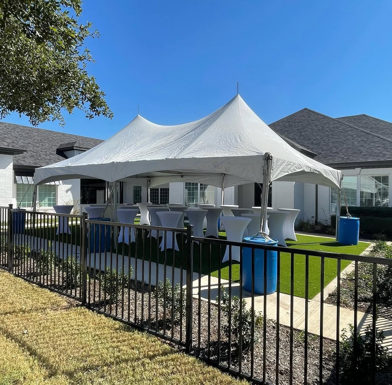 20x20 high peak tent