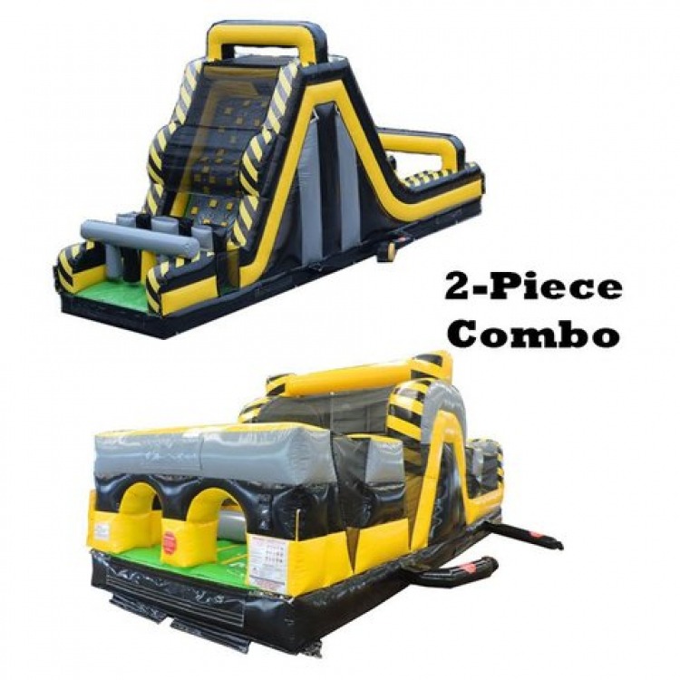 70ft Radical Run Obstacle Course dry