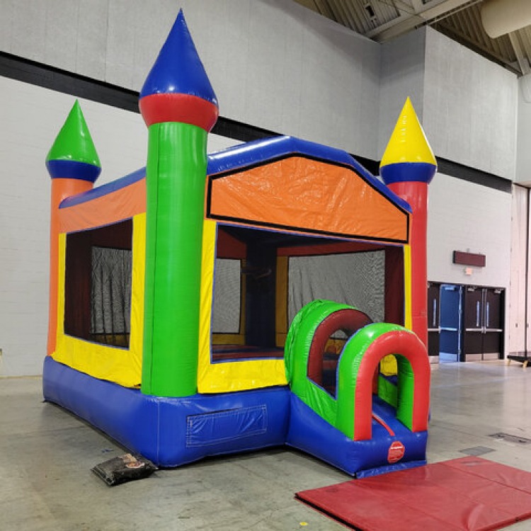 15ft Color Castle Bounce House