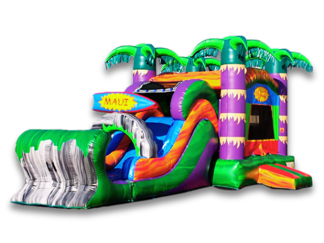 30ft Maui Waui 5-in-1 Combo with Water Slide