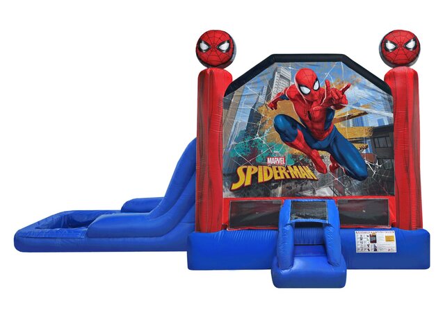 28ft Spider-Man Jump & Slide Combo