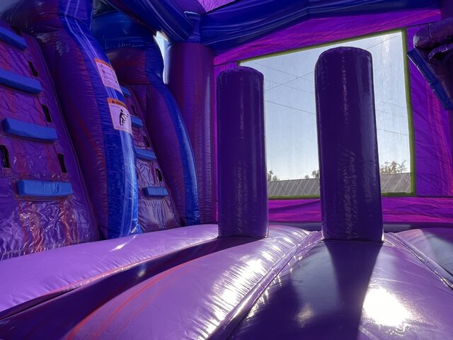35ft Mermaid Dual Lane 6-in-1 Waterslide Combo