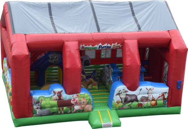17ft Barnyard Petting Zone Toddler Inflatable