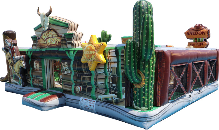 44ft Wild West Toddler Play Yard