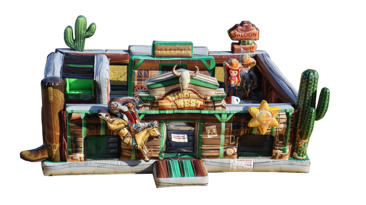 44ft Wild West Toddler Play Yard